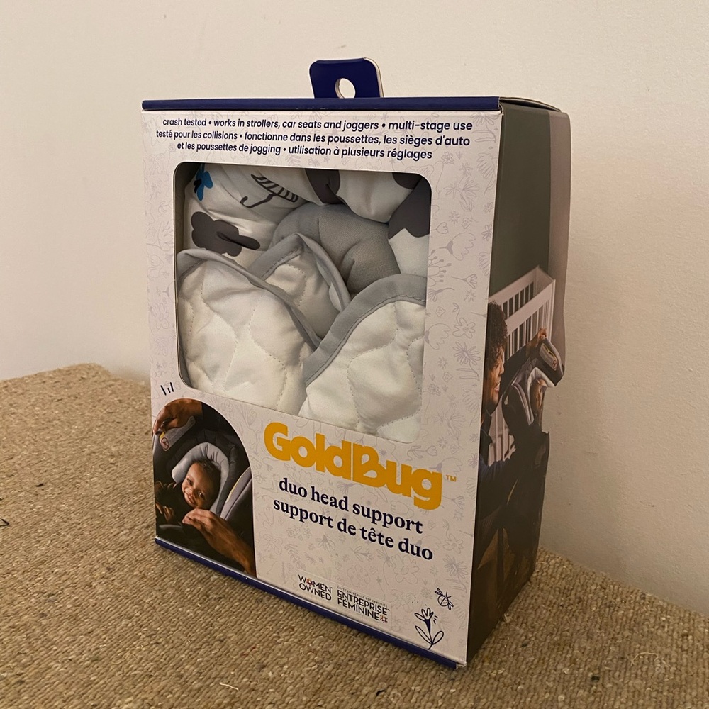 GoldBug Duo Head Support | Infant insert